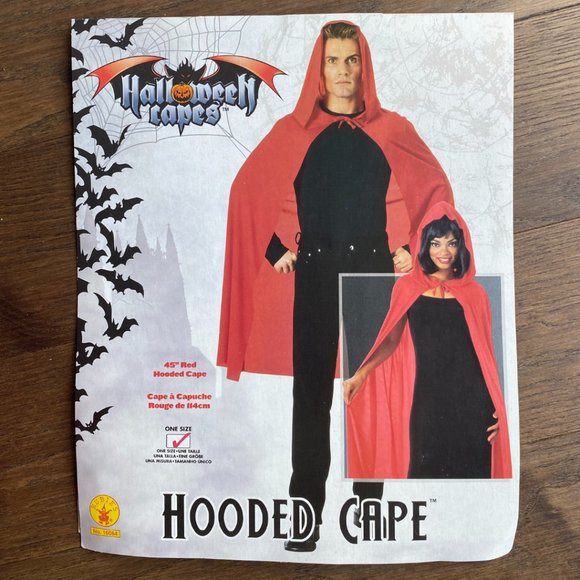 Halloween Costume - Red Cape - Picture 1 of 4